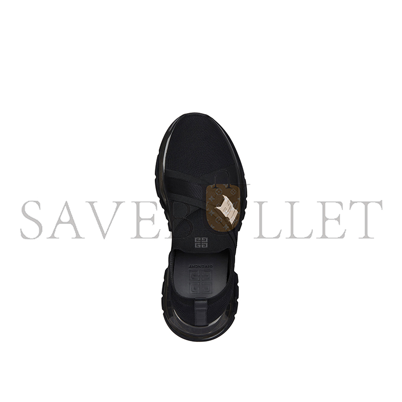 G1uenchy spectre sneakers in knit with 2g buckle bh00anh1u4-001
